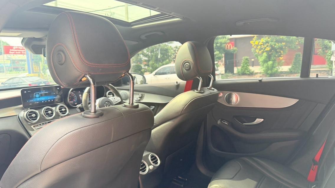 2020 BENZ GLC 43 COUPE 4 Matic สีขาว Milage 82,XXX KM รถสวย ไม่มีอุบัติเหตุ เซอร์วิส ตามระยะ รูปที่ 13