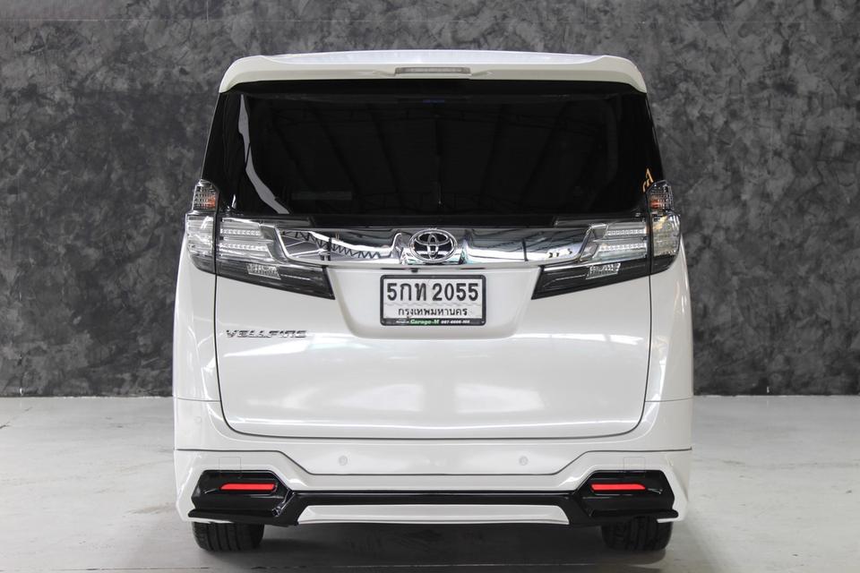 รหัสรถ JRS2055 TOYOTA VELLFIRE 2016 สี ขาว รถศูนย์ 9
