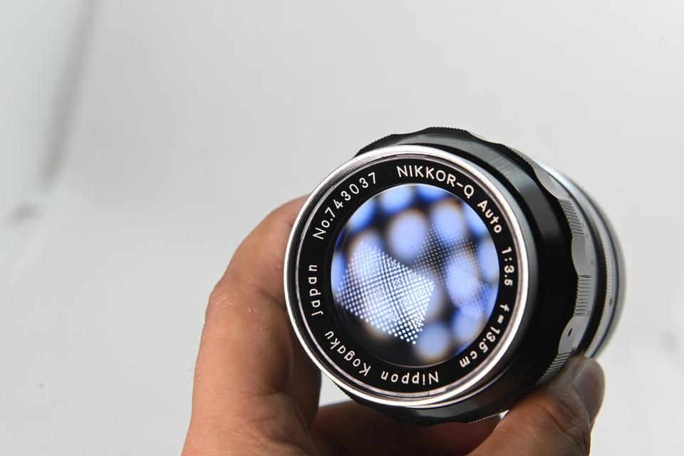 เลนส์มะเฟือง Nikkor-Q Auto 135mm f3.5 non-AI mount 10