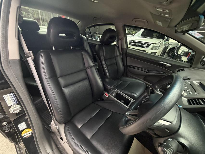 ขายรถ Honda Civic FD 1.8S i-VTEC Sedan ปี 2011 สีดำ เกียร์ออโต้ รูปที่ 8