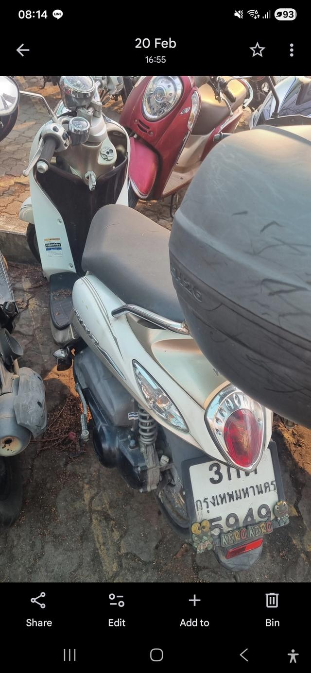 ขาย มอเตอร์ไซค์ fino มือ2 ราคาถูก ไม่ได้ใช้งานแล้ว