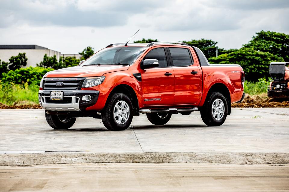 Ford Ranger 2.2 Wildtrak Hi-Lander Double Cab เกียร์ AT ปี 2015 สีส้ม  11