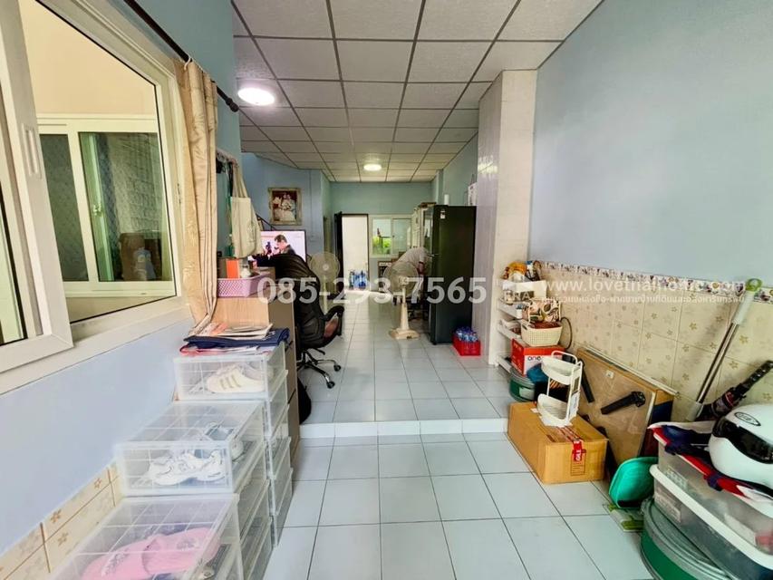 ขายทาวน์เฮ้าส์ 2 ชั้น หมู่บ้านเบญจพฤกษ์ รังสิต-คลอง 5 ถนนรังสิต-นครนายก พื้นที่ 18.3 ตารางวา บ้านพร้อมอยู่ ใกล้ม.เทคโนโลยีราชมงคลธัญบุรี คลอง 6 6