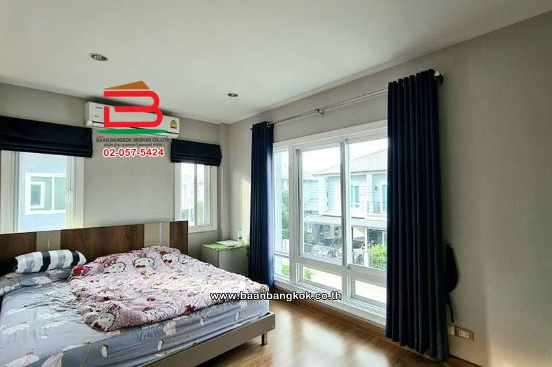 บ้านเดี่ยว 2 ชั้น เนื้อที่ 67.3 ตร.ว. โครงการ THE CITY บางใหญ่ : เดอะ ซิตี้ บางใหญ่ (ซอยสองพี่น้อง) ถนนกาญจนาภิเษก ตำบลเสาธงหิน อำเภอบางใหญ่ นนทบุรี 9