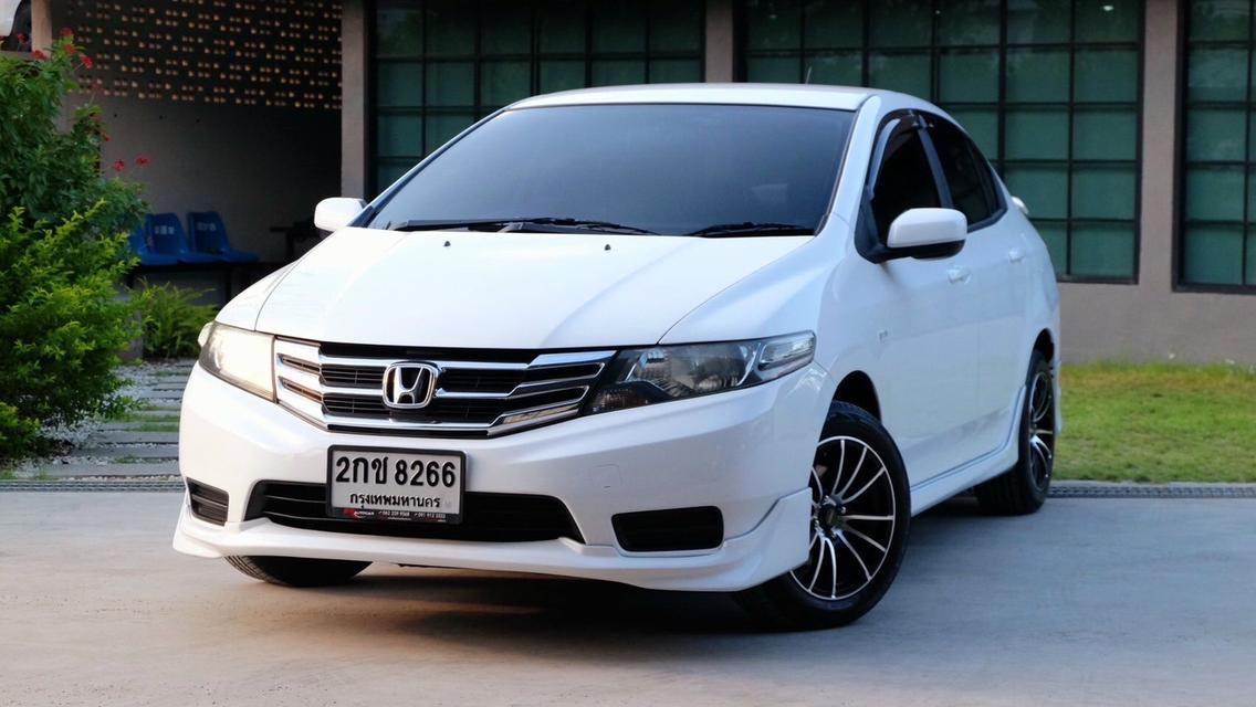 CNG HONDA CITY รุ่น S เกียร์ AUTO ปี 2013 รหัส KN8266