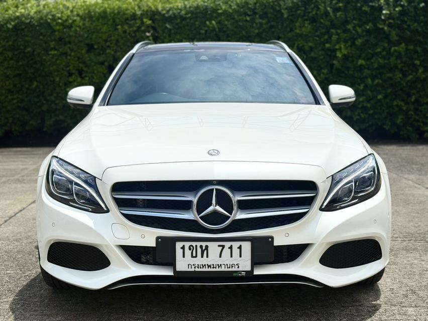 Benz C350e Estate AMG 2016 สีขาว 8