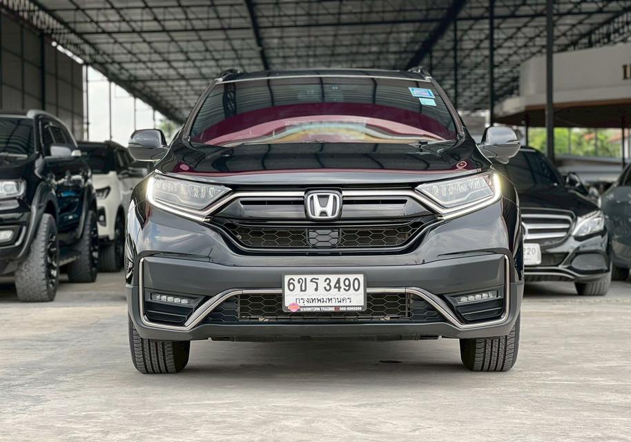 ปี 2021 HONDA CRV, 2.4 BLACK EDITION โฉม ปี17-23 สีดำ เกียร์ออโต้ เครื่องเบนซิน  คู่มือ+บุ๊คเซอร์วิสครบ 5
