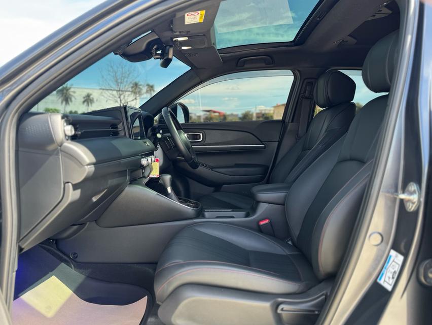 HONDA HRV Wagon 4dr e:HEV RS E-CVT FWD 1.5i (Hybrid) Y22 สีเทาดำ   ออโต้  14