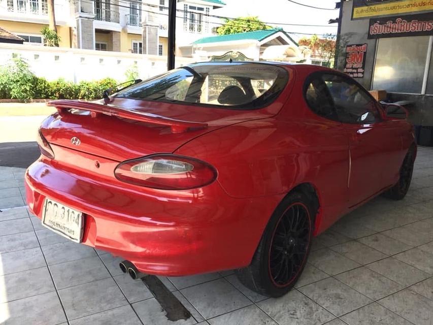 1999 Hyundai Tiburon สีแดง 4