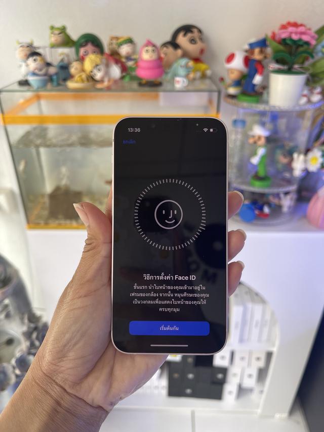 iphone 13mini 128gb เล็กพอดีมือ สีชมพู ไม่มีตำหนิ 10