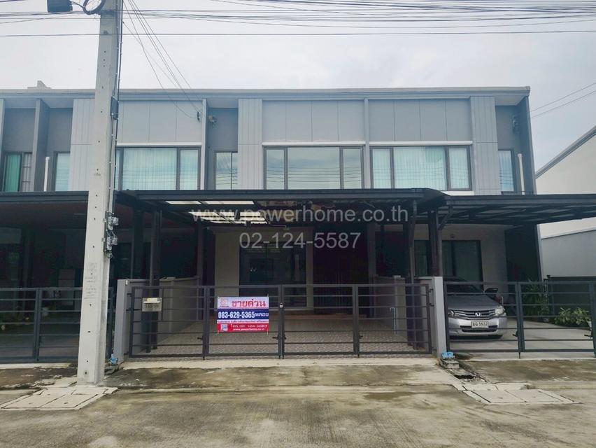 หมู่บ้านพลีโน่ รามอินทรา-จตุโชติ ถนนกาญจนาภิเษก แขวงสามวาตะวันตก เขตคลองสามวา กรุงเทพมหานคร  1