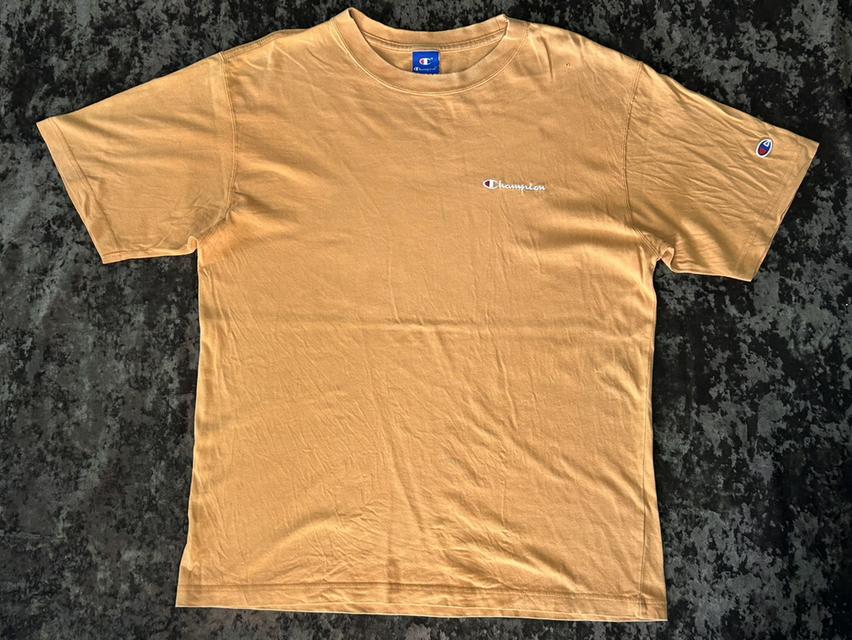 [เปิดขาย] 🏆 Vintage Y2K Champion Blue Bar Tag "Thrashed Style" [Japan Market] 🍊