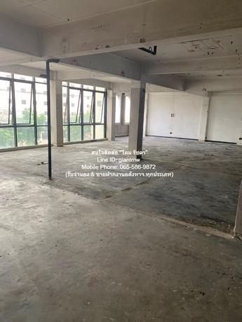 Office ขายอาคารสำนักงาน 6.5 ชั้น (ต้องรีโนเวท) มีช่องลิฟต์ จอดรถได้ 2 คัน ติดถนนรัชดาภิเษก 72 ตร.ว. (พื้นที่ใช้สอย 2,016 3
