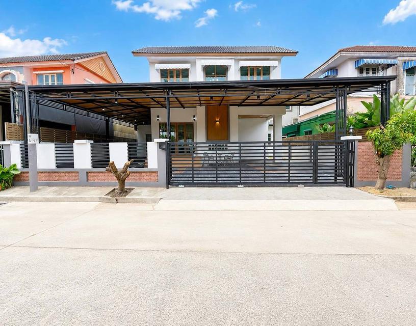 บ้านเดี่ยวรีโนเวทใหม่ 54 ตร.ว. มีนบุรี 4 ห้องนอน ฟรีโอน! 1