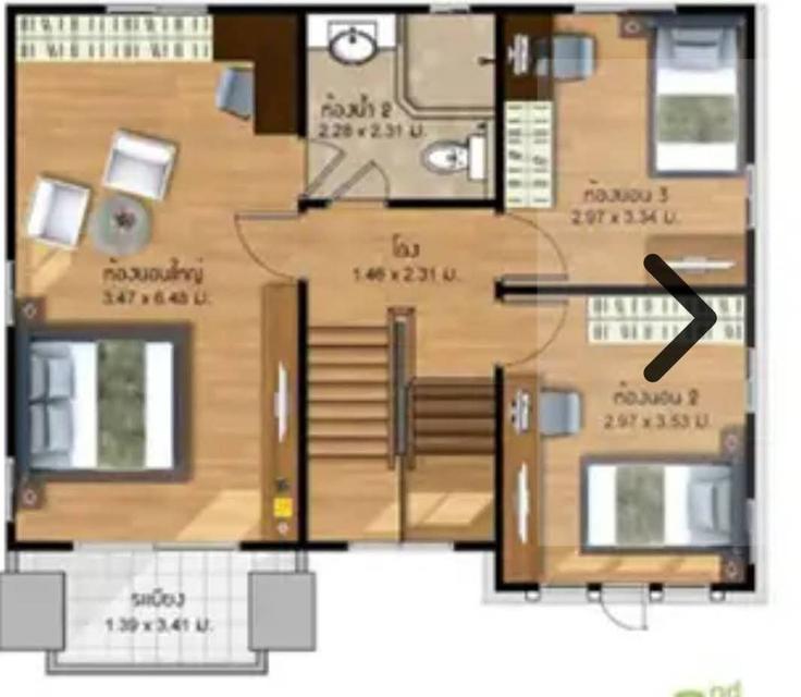บ้านเดี่ยว คลองสาม คลองหลวง ปทุมธานี 3