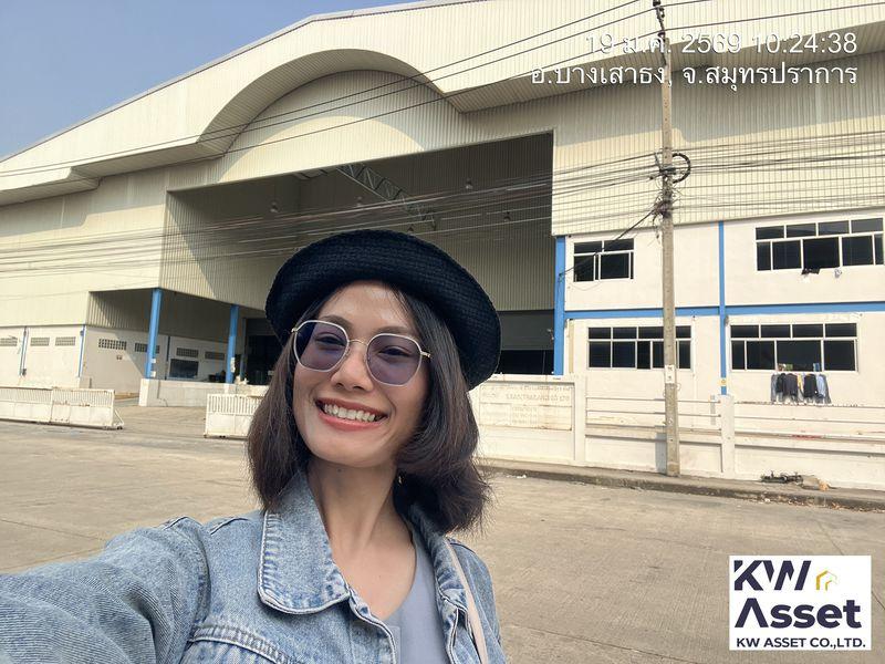🕋ให้โรงงานให้เช่า 5,508 ตร.ม.📍บางนา-ตราด กม.23 ขาออก  บางเสาธง จ.สมุทรปราการ ที่ดินพื้นที่สีม่วงเข้ม🟪 1