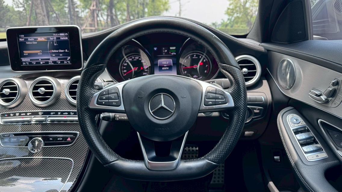 รหัสรถ TPV9240 🎊 Mercedes Benz C350e AMG Plug-in Hybrid 🎊 2017 รูปที่ 12