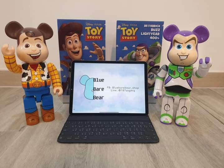 Bearbrick Toy Story Woody & Buzz 2