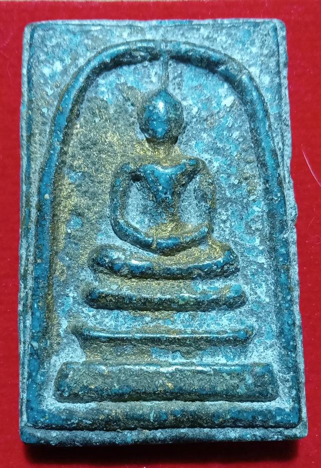 พระสมเด็จวัดระฆังพิมพ์ลุงพุดเนื้อสีฟ้าสมเด็จพุฒาจารย์โตปลุกเสกวัดระฆังกรุงเทพ