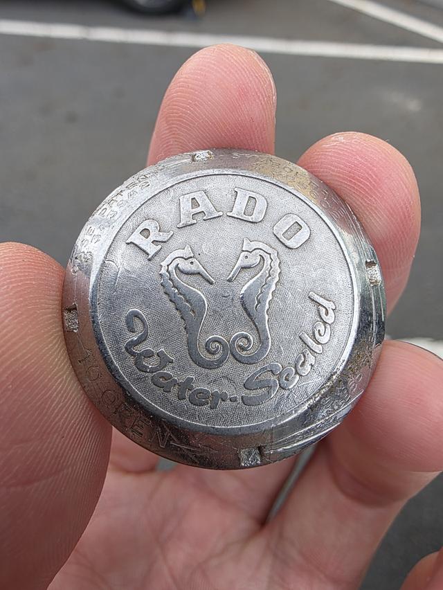 ฝาหลัง ราโด้ Rado ของสะสม สวย หายาก ขายตามสภาพ พร้อมส่ง