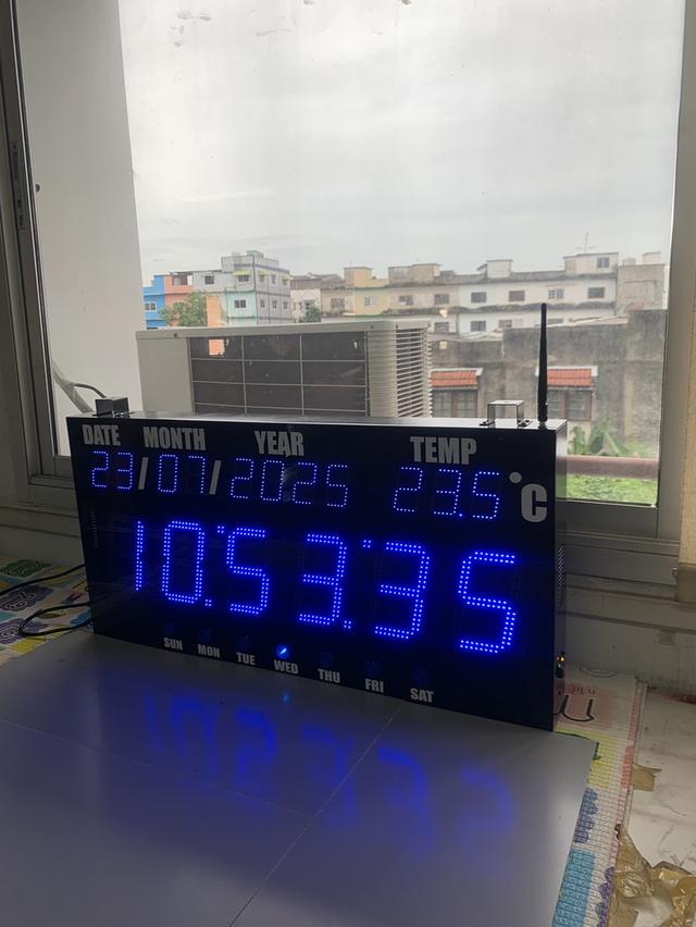 นาฬิกาดิจิตอลสำหรับโรงงาน สถานที่ต่างๆ รูปที่ 3