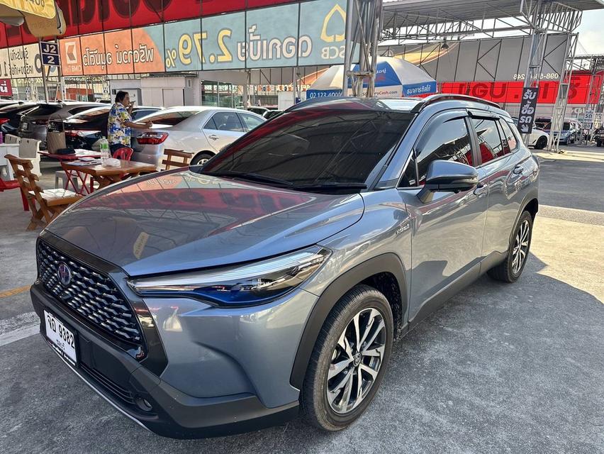 TOYOTA Corolla CROSS 1.8 Hybrid Premium Safety TOP สุด ปี 2021 💯  🚘 รถสีเทาฟ้า [Celesite Grey Metallic] 💯 รถบ้าน 💯 🕰 เลขไมล์ 70,xxx km.