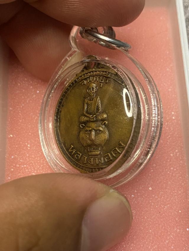 เหรียญนั่งหัวเสือ หลังเรียบ หลวงพ่อคง วัดวังสรรพรส ปี2518 รูปที่ 5