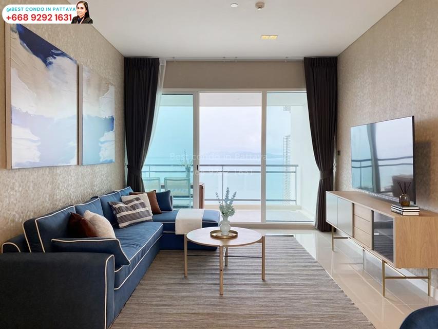 🌊 ขาย/ให้เช่าคอนโดหรูริมทะเลจอมเทียน – Reflection Jomtien Beach Pattaya 🌟#รหัสทรัพย์445 2