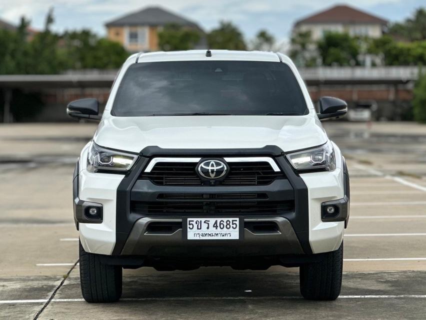 🚘Toyota Hilux Revo 2.4 Rocco Double Cab เกียร์ออโต้ สีขาว ปี2021 รหัส PAT4685 4