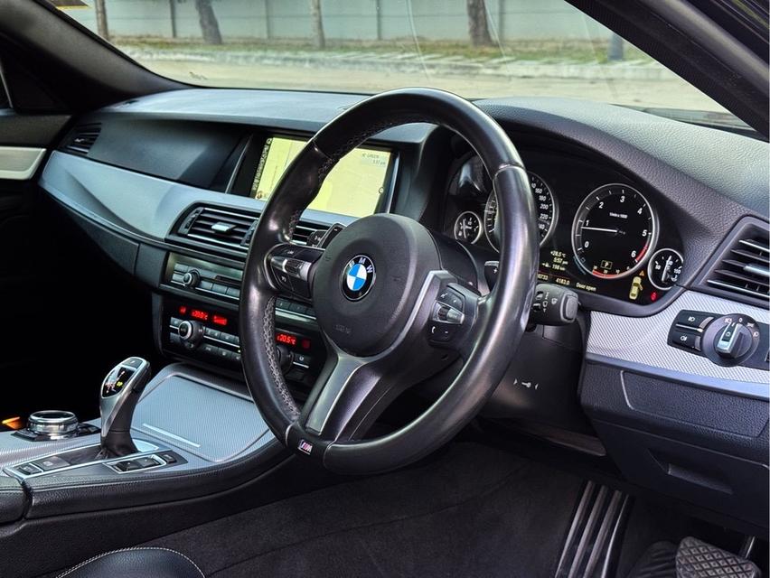 รหัสรถ AVA1605 🎉 BMW 525d M-Sport LCI โฉมใหม่ F10 ปี 2014 13