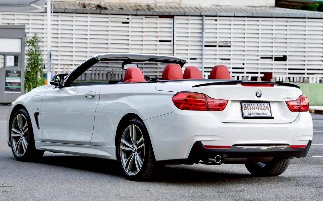 รหัสรถ PR4334 BMW F33 420i Convertible M-Sport Package จดทะเบียนปี 2016