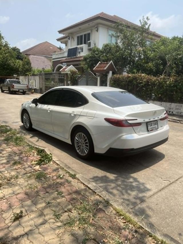 2025 TOYOTA CAMRY 2.5 HEV SMART สีขาว รถบ้านเจ้าของขายเอง ชื่อตรงเบียน มือแรก ใช้ถนอม ไม่เคยเฉี่ยวชน  มือแรกป้ายแดง สภาพเหมือนใหม่ ไม่เคยเฉี่ยวชน ใช้ร รูปที่ 8