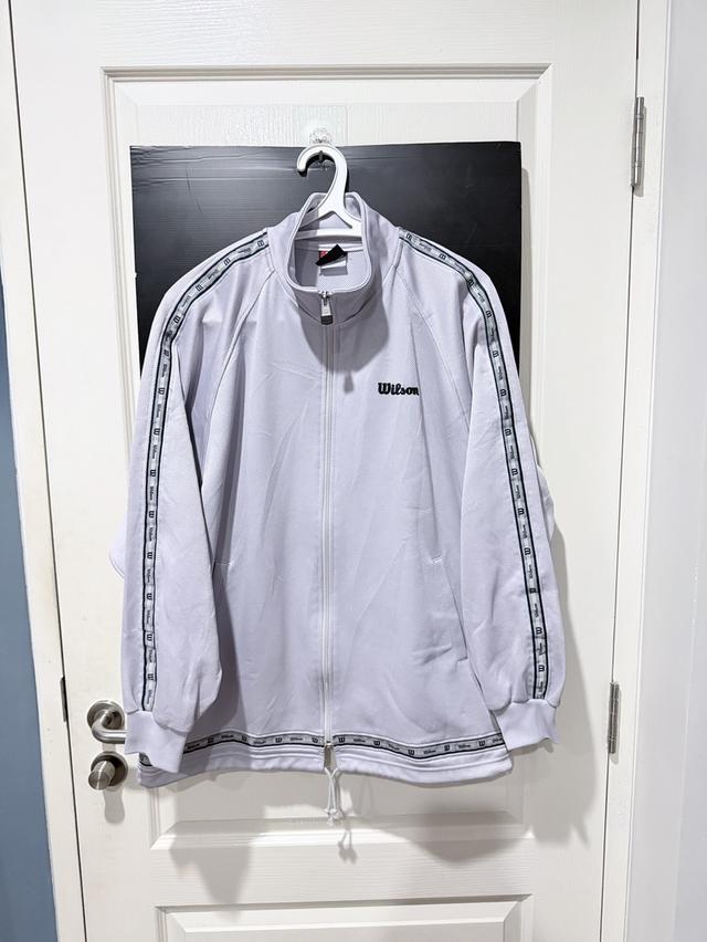 เสื้อวอร์มสีเทา แบรนด์ Wilson