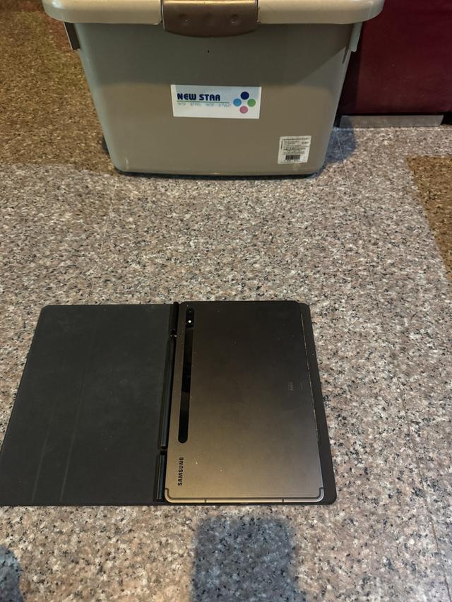 ขายๆๆๆถูกSamsungTabS8สีGray128กิ๊กสูนTrueสภาพสวยการใช้งานดีเยี่ยมทุกๆฟังชั่นเครื่องรีสโตได้ตลอดไม่มีติดแอคเค้าใดๆคับ ( จอขาวจั๊วไม่มีจุดไม่มีเส้นหายาก รูปที่ 2