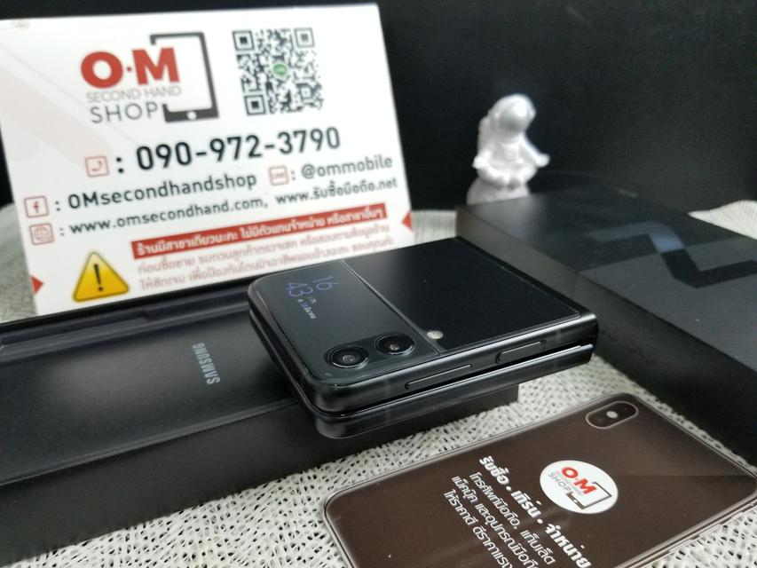 ขาย/แลก Samsung Galaxy Z Flip3 5G 8/256GB Phantom Black ศูนย์ไทย ประกันศูนย์ 12/2565 สวยมากๆ เพียง 21,900 บาท  5