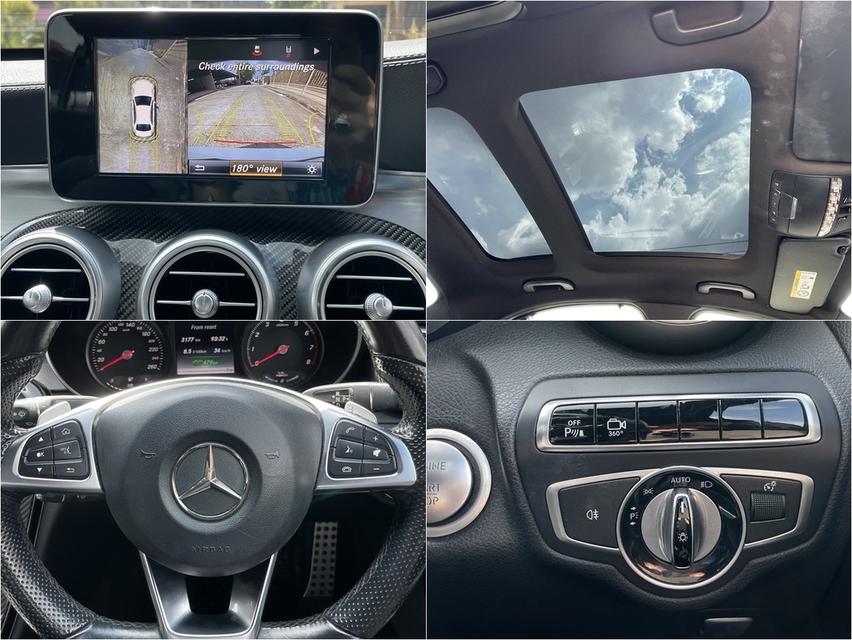 รหัสรถ DWC7878 MERCEDES BENZ C350 E 2.0 AMG DYNAMIC ปี 2017 สภาพนางฟ้า 19