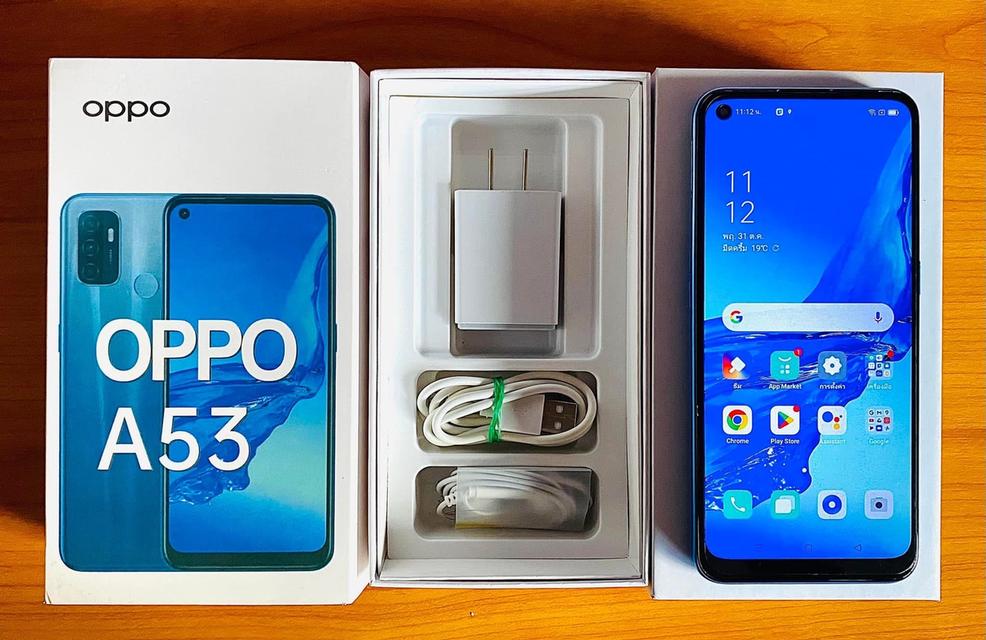 Oppo A53 มือ 2 สภาพเครื่องใหม่กริ๊บ