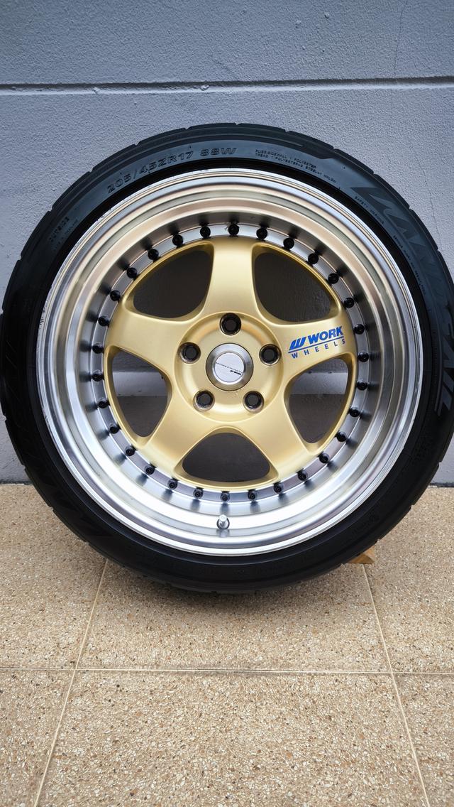 ล้อแม็กมือสอง 17"x8.5" 5x114 ET15 รูปที่ 4