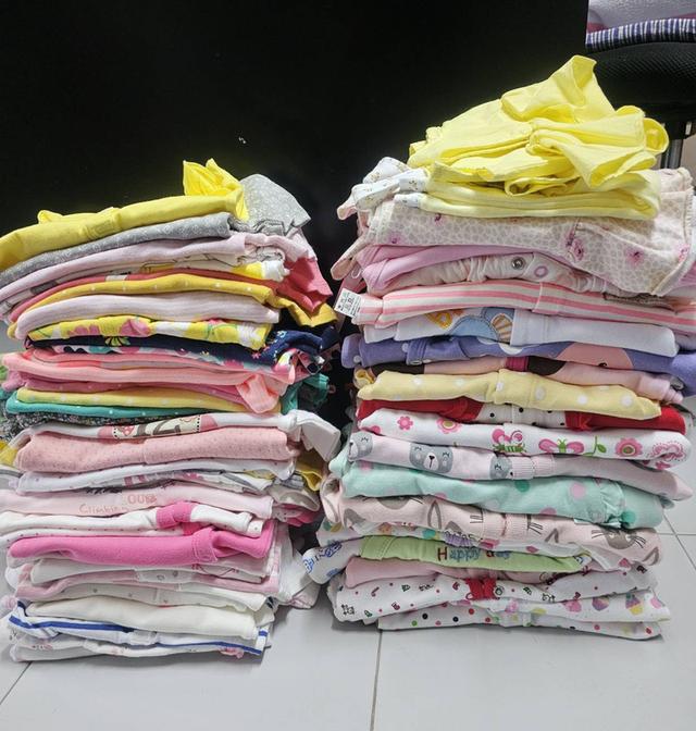 บอดี้สูทเด็ก แบรนด์ Carter's,Auka,MomCaramel,HappyBear,MeLove สภาพดี ไม่มีตำหนิ รูปที่ 1