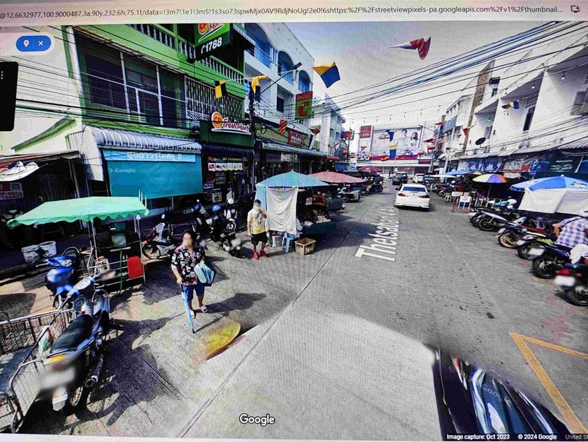 ขายที่ดินเปล่า 25ตรว ตลาดสัตหีบ ชลบุรี  ติดถนน เทศบาล4 ตรงช้าม ตลาดสด ทร ทำเลค้าขาย ยอดเยี่ยม เจ้าของขายเอง   2