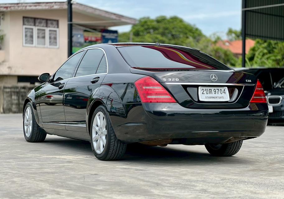 ปี 2009 BENZ S-CLASS, S320 CDI โฉม W221 ปี06-13 สีดำ เกียร์ออโต้ เครื่องยนต์ดีเซล