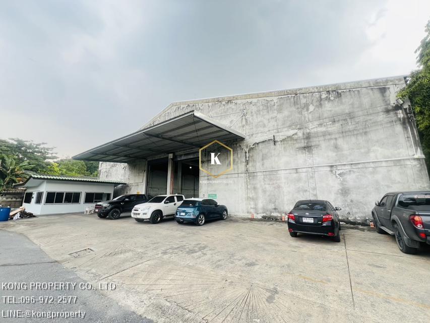 ให้เช่าโกดัง พระราม 9 ห้วยขวาง กรุงเทพ  1,634 ตร.ม พร้อมสำนักงาน 1