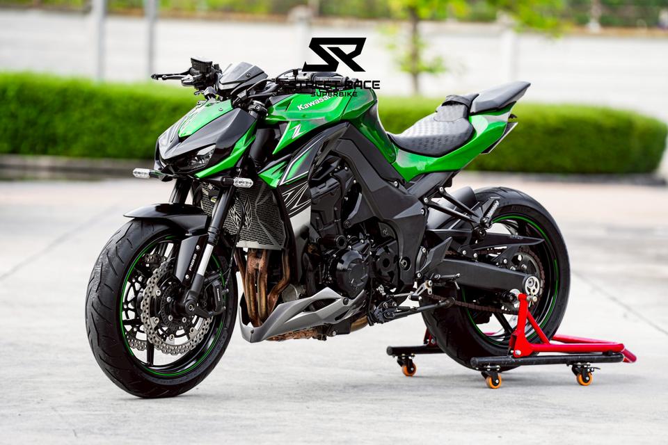 Z1000 2017 (Registered 2019) – Green & Black Beast
