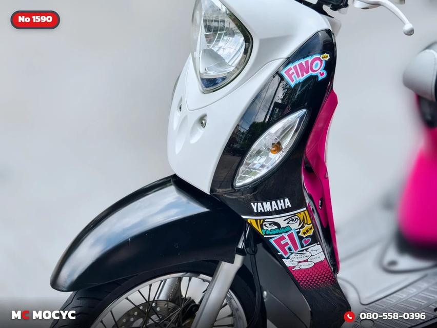 Yamaha Fino 115i 2013 วิ่ง10000โล เครื่องยนต์หัวฉีด รถบ้านแท้ เครื่องท่อเดิม มีเล่มเขียวชุดโอนครบ No.1590 รูปที่ 11