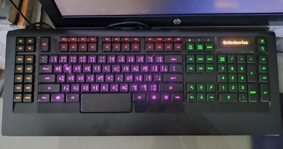 คีย์บอร์ดเกมมิ่ง RBG SteelSeries APEX 350 GAMING KEYBOARD 1