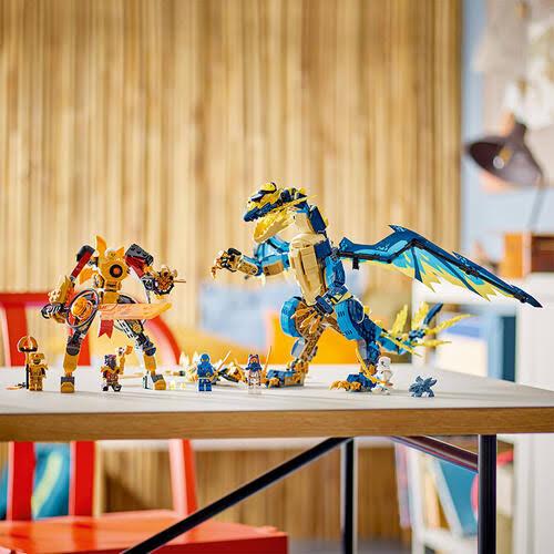 LEGO รุ่น NINJAGO Elemental Dragon vs. The Empress Mech Building Toy Set 2
