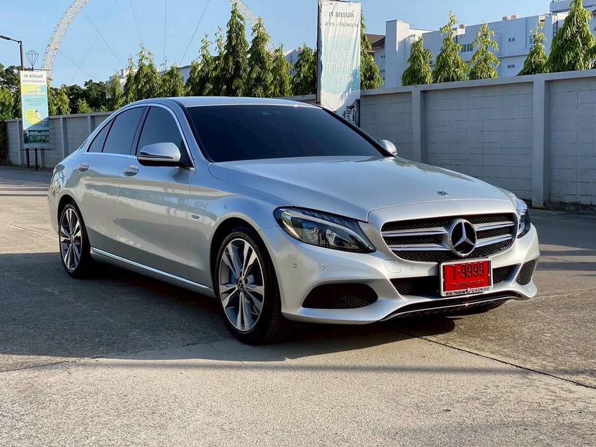 Benz C350e AV Plug-in HYBRID 2018 สวยกริ๊บ วิ่งน้อยสุดในตลาด 1