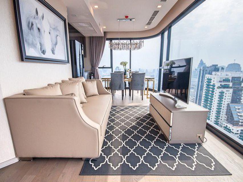 รูป Super Luxury Condo for Sale Ashton Asoke, 64.11 sqm., 1BR 1B, 41th floor, panorama city view, fully furnished 3