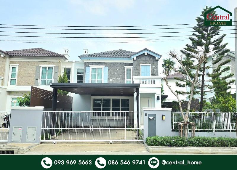 บ้านแฝด อัญญ่า ราชพฤกษ์ - นครอินทร์ ติดถนนเมน ถูกสุดในโครงการ 1