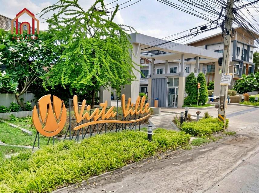 บ้านสวย ทำเลดีใกล้หน้าโครงการ !! บ้านวิสต้าวิลล์ เฟส B ลำลูกกา-คลอง3บ้านเดี่ยว 81 ตร.ว 2ชั้นพร้อมอยู่ 3